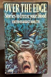 Over the Edge PB Edited by August Derleth UK Arrow Horror Anthology 1976 - Imagen 1 de 8