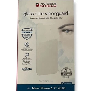 InvisibleShield Glass Elite visionguard+ Screen Protector - for iPhone 12Pro Max - Picture 1 of 2