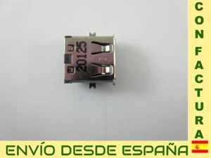 CONECTOR USB 2.0 HEMBRA EN ÁNGULO 4 PINES DIP CONTACOS ARRIBA NUEVO NEW - Imagen 1 de 2