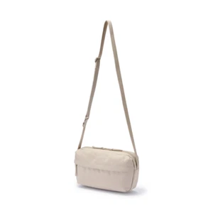Muji Water-repellent Shoulder bag with back pocket New Color Light Beige - Picture 1 of 12