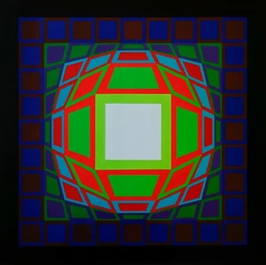 "GYEMANT" by Victor Vasarely - Picture 1 of 2