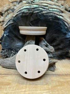 1 - 3.25"  EASY GRIP  Custom Profiled Cherry  Turkey Friction Call Pot No Tools  - Picture 1 of 2