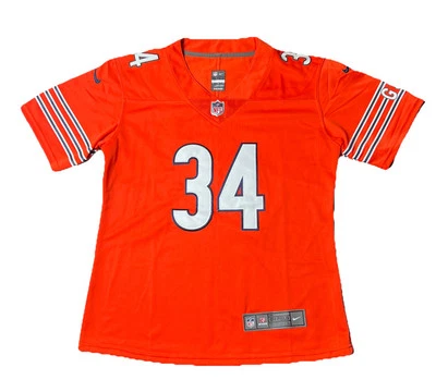 Camiseta Nike On Field Chicago Bears #34 Walter Payton Naranja XL Juvenil (S Adulto) Foto 1 de 4