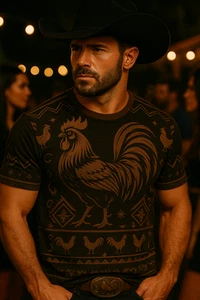 Camisas de vaquero para hombre - Camisas occidentales para hombre - Ropa occidental premium - Nuevas - Imagen 1 de 8
