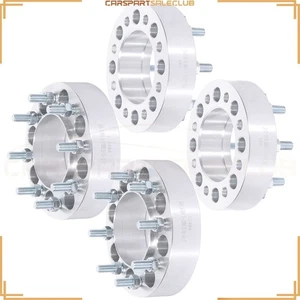 4 PCS 2" 8x6.5 to 8x6.5 9/16" Studs Wheel Spacers For Ram 2500 3500 For Dodge - Picture 1 of 11