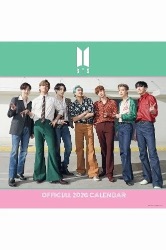 CALENDARIO CUADRADO BTS 2026 (MULTILINGÜE) Foto 1 de 1