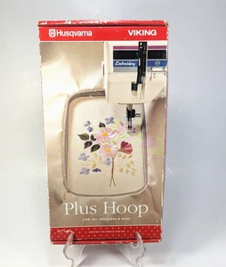Aro Husqvarna Viking Plus para #1+ Orchidea & Rose 100 x 170 mm - Estado de caja abierta - Imagen 1 de 7