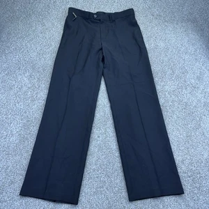 NEU Haggar Heritage Eclo Slacks Hose Herren Größe 36x32 schwarz erweiterbarer Bund - Bild 1 von 13