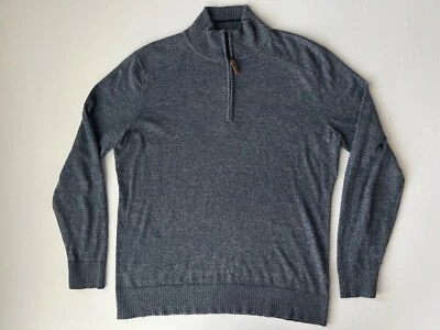 Smartwool Mens Sparwood 1/2 Zip Pullover Sweater Sz L EUC Wool Blend - Image 1 of 4