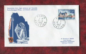 Frankreich - AUA Erstflug  Paris - Stuttgart  -  16.6.1963  ( 26981 ) - Picture 1 of 1