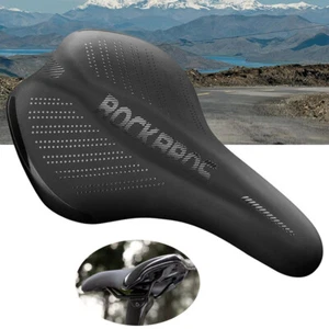 ROCKBROS Cycling Gel Saddle Seat MTB Bike Comfort Bicycle Seat Rainproof Cushion - Picture 1 of 14