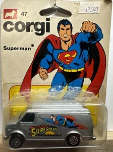 Corgi Junior Superman Van # 47 New - Picture 1 of 9