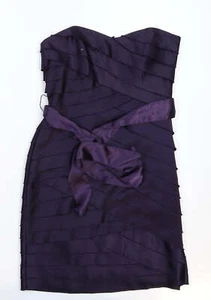 Jessica's Attic Womens Purple Polyester Blend Bodycon Size 10 - Picture 1 of 12