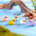 10pcs Flat Back Resin Ducks DIY Decoration Crafts Making Fairy Garden S.82