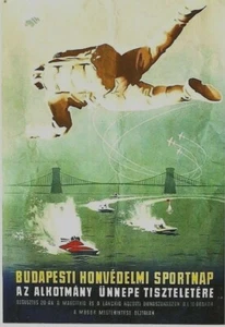 Original vintage poster BUDAPEST ARMY SPORTS SHOW c.1960 - Picture 1 of 1