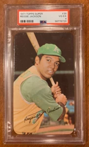 REGGIE JACKSON 1971 Topps Super PSA 4 OAKLAND A'S #38 - Picture 1 of 2