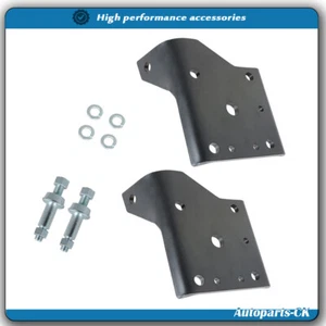 2* Multi Leaf Spring Shock Plate Bracket Kit w/Studs For 69-72 Nova 68-69 Camaro - Bild 1 von 9