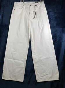 NWT $275 Vince Women's White Jeans Trousers, Made In USA, Size 31 - Picture 1 of 19