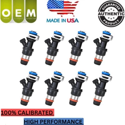 NEW OEM 8x Delphi Fuel Injector Fit 2001-2007 Chevy Silverado 1500 6.0L 25320288 - Image 1 of 4