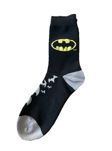 Size 6-8 Batman Socks One Pair  - Picture 1 of 1