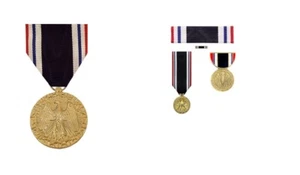 ANODIZADO PRISIONERO DE GUERRA MEDALLA CINTA SOMBRERO PIN MINI SOLAPA SOMBRERO FUERZAS DE EE. UU. WOW - Imagen 1 de 10