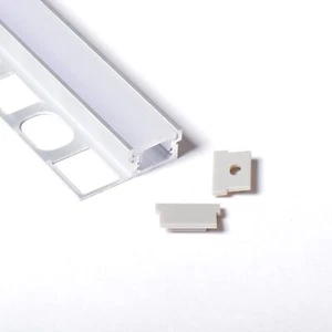 2m 2metri 4112 41x12mm PROFILO ALLUMINIO CALPESABTILE E CARRABILE PER STRIPLED - Foto 1 di 6