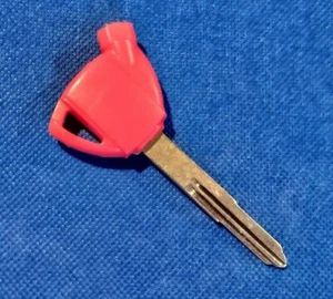 Aftermarket key for Suzuki Burgman SAIS cut from code or pic (red) - Picture 1 of 1
