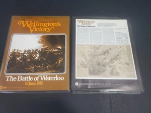 SPI FLATPACK SET WELLINGTON'S VICTORY WATERLOO COMPLETO RARO VINTAGE FUORI PRODUZIONE! - Foto 1 di 3
