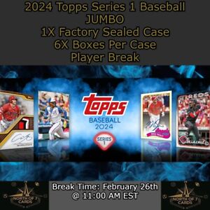 Jim Edmonds 2024 Topps Series 1 Baseball 1X Jumbo Case Player BREAK #18