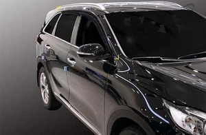 SAFE Smoke Tinted Weather shields 4pcs for 2016 ~ 2017 KIA Sorento - Picture 1 of 12