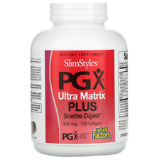 Natural Factors, SlimStyles, PGX Ultra Matrix Plus, Soothe Digest, 820 mg, 120 S