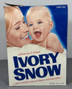 Ivory Snow Laundry Detergent Marilyn Chambers Vintage 70's Porn Star - OPENED - Picture 1 of 14