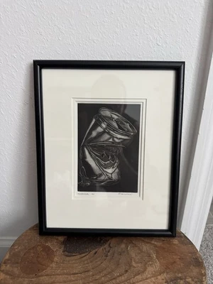 Anthony DiMichele Mezzotint Print “Aluminum” Artist Proof - Image 1 of 4