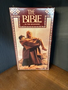 The Bible In the Beginning VHS Tape 1992 Fox Video 2-Tape Set New Sealed - Picture 1 of 3
