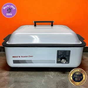 Nesco 18 Quart Roaster Oven White #63492 with Racks Free Shipping No Box - Picture 1 of 21