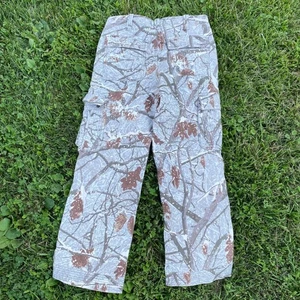 Abercrombie Fitch Cargo Camo Pants 30x30 29 Hunting Y2K Outdoors Gorpcore Fish - Picture 1 of 11
