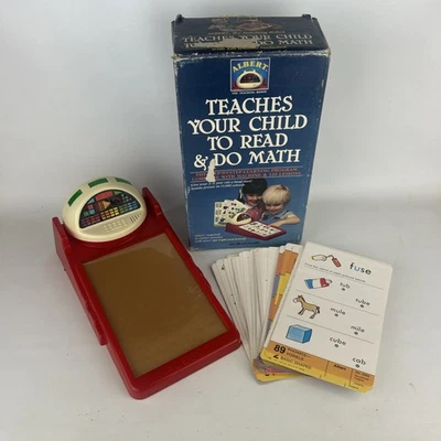 Albert The Teaching Robot Reading Math Educational Insights 5950 Ages 3-6 VTG - Image 1 of 4