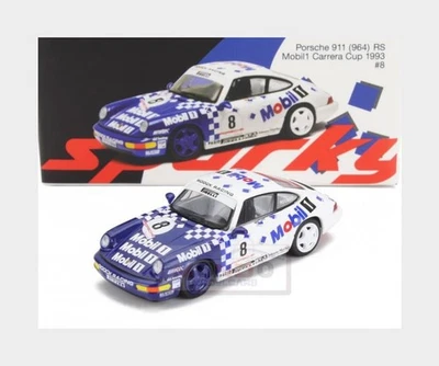 1:64 SPARK-MODEL Porsche 911 964 Rs Mobil1 #8 Porsche Carrera Cup 1993 YO64011 - Immagine 1 di 2
