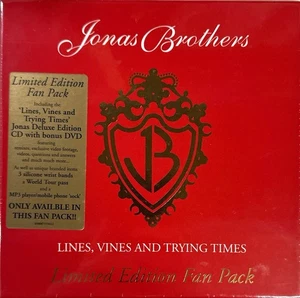 Jonas Brothers ‎-Lines, Vines & Trying Times - LTD Edition Fan Pack - NEW SEALED - Picture 1 of 3