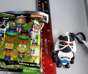 Borsa a cupola cromata 2,5" clip adolescente mutante tartarughe ninja robot cattivo ragazzo p. 4 2023 - Foto 1 di 6