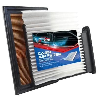 Engine & Cabin Air Filter Combo Set for Nissan Versa 2009-2011 1.6L 07-12 1.8L — 第 1/4 张图片