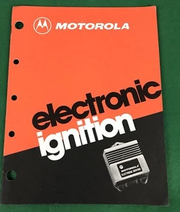 Folleto de encendido electrónico Motorola vintage guía publicidad - Imagen 1 de 3