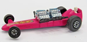 Caja de cerillas Superfast Slingshot Dragster 1971 vintage n.º 64 rosa #C5-41 - Imagen 1 de 9