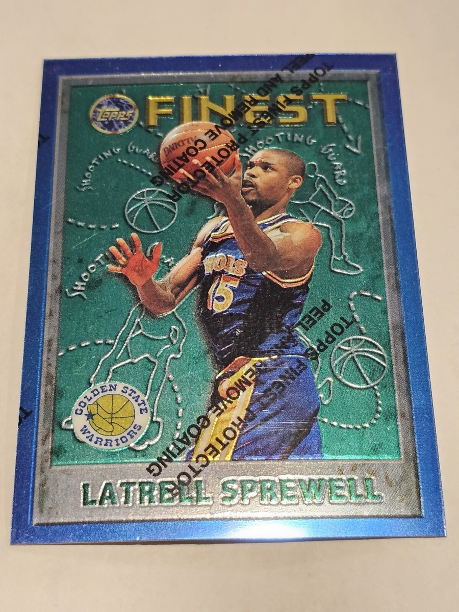 Latrell Sprewell Basketball Golden State Warriors Sports Trading 