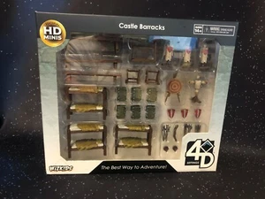 WIZKIDS 4D SETTING: CASTLE BARRACKS HD MINIS BRAND NEW FACTORY SEALED!! - Picture 1 of 7