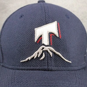 Tacoma Rainiers Hat Cap Fitted Blue Small Medium MiLB Baseball New Era Mens - Picture 1 of 10