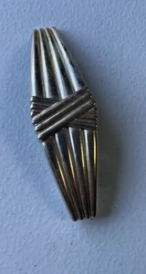 Vintage Metal Hair Barrette Clip Taiwan 6” - Picture 1 of 12