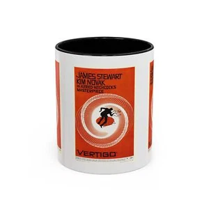 Cult Classic Movie Poster Art Accent Coffee Mug (11, 15oz) - Vertigo 1958 - Picture 1 of 40