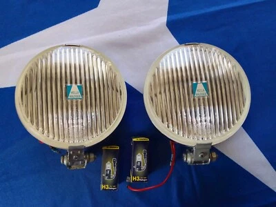 Faros antiniebla cromados Hella 140 faros antiniebla clásicos VW Mercedes Foto 1 de 4