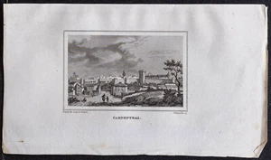 1839 - Carpentras (Vaucluse) - alte Gravur - Bild 1 von 5